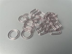 BH tilbehør - i blid rosa, ca 10 mm